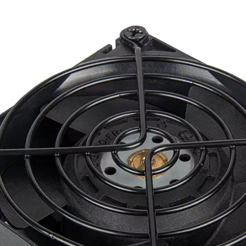 Fan Silverstone FHS 80X 8 cm Black 83.66 cfm 50.77 mmH2O