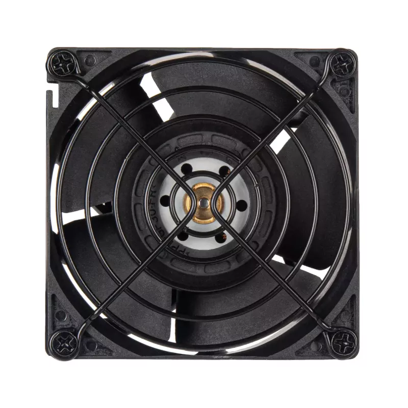 Fan Silverstone FHS 80X 8 cm Black 83.66 cfm 50.77 mmH2O