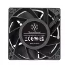 Fan Silverstone FHS 80X 8 cm Black 83.66 cfm 50.77 mmH2O