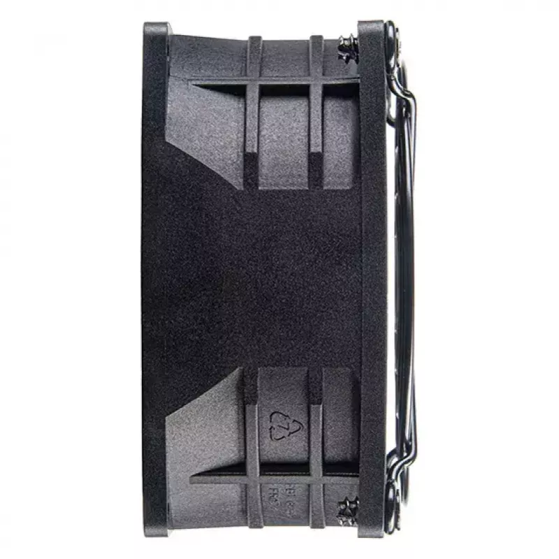 Fan Silverstone FHS 80X 8 cm Black 83.66 cfm 50.77 mmH2O