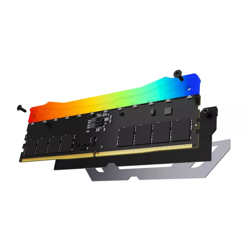 Kingston Technology FURY 48GB 8400MT/s DDR5 CL40 CUDIMM (Kit of 2) Renegade RGB Silver XMP