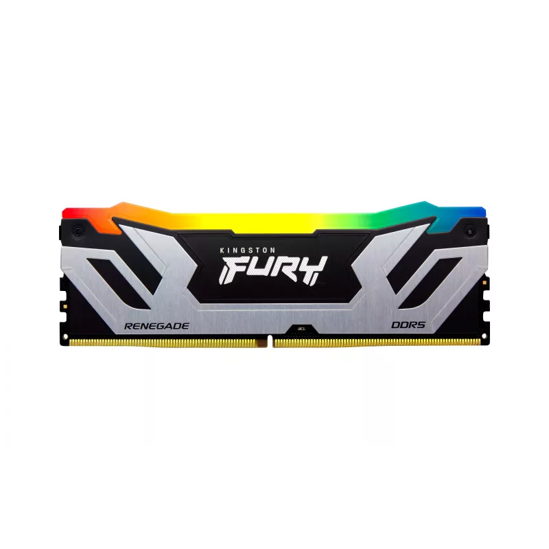 Kingston Technology FURY 48GB 8400MT/s DDR5 CL40 CUDIMM (Kit of 2) Renegade RGB Silver XMP