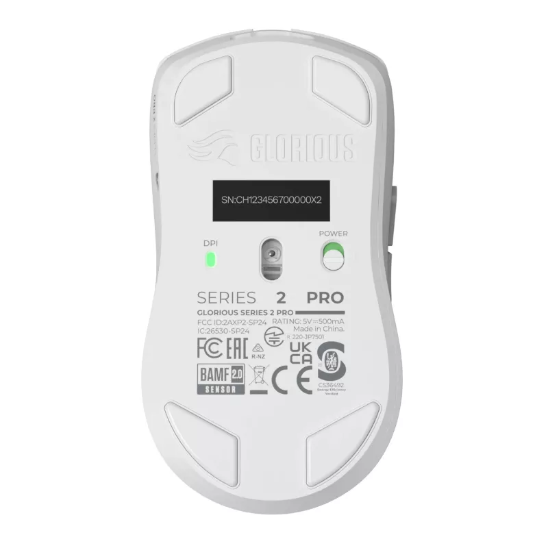 Gaming mouse Glorious Glorious Series 2 PRO 4K/8K Hz Wireless Mouse - White