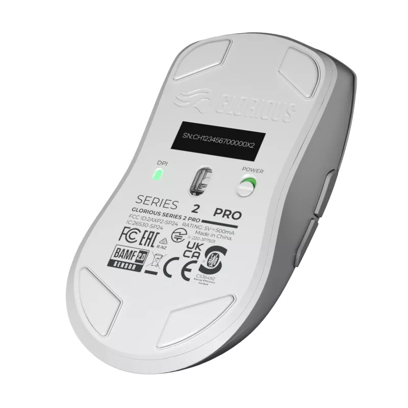 Gaming mouse Glorious Glorious Series 2 PRO 4K/8K Hz Wireless Mouse - White