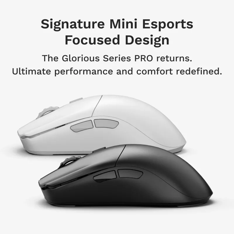 Gaming mouse Glorious Glorious Series 2 PRO 4K/8K Hz Wireless Mouse - White
