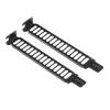 Akasa AK-MX302 Vented PCI Slot Cover 2-Pack - Black Steel