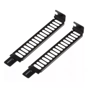 Akasa AK-MX302 Vented PCI Slot Cover 2-Pack - Black Steel