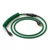 Glorious Gaming Glorious GMMK Coiled Cable Forest Rain, Green, 1.4 m, 1 pc(s), Glorious Gaming, USB Type-A, USB Type-C, Aviator