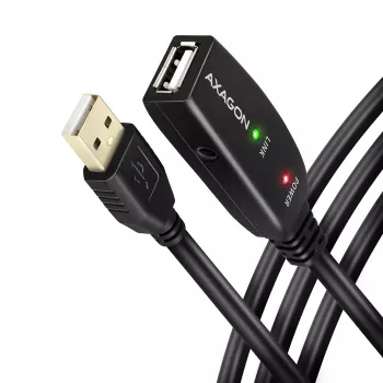 Axagon ADR-215 USB 2.0 A-M -> A-F active extension/repeater cable 15m