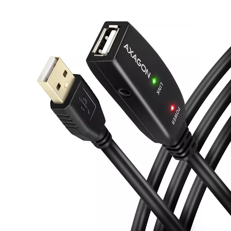 Axagon ADR-215 USB 2.0 A-M -> A-F active extension/repeater cable 15m