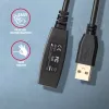 Axagon ADR-215 USB 2.0 A-M -> A-F active extension/repeater cable 15m