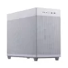 PC case ASUS AP201 PRIME CASE TG WHITE Mini Tower — micro ATX, tempered glass, 3×3.5 inch bays, 1×2.5 inch, USB-A×2, USB-C×1
