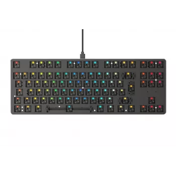 Keyboard Glorious PC Gaming Race GMMK-TKL USB Black RGB LED