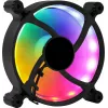 AEROCOOL 120 mm PC Case Fan SPECTRO12 RGB, 12 V, 1000 RPM, 3.6 W, Molex, Antivibration, Sleeve Bearing, Black