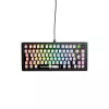 Glorious Gaming GMMK 3 75% Barebones Wired Black - ISO, 75%, Wired, USB, RGB LED, Black
