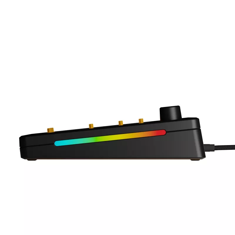Glorious Gaming GMMK 3 75% Barebones Wired Black - ISO, 75%, Wired, USB, RGB LED, Black