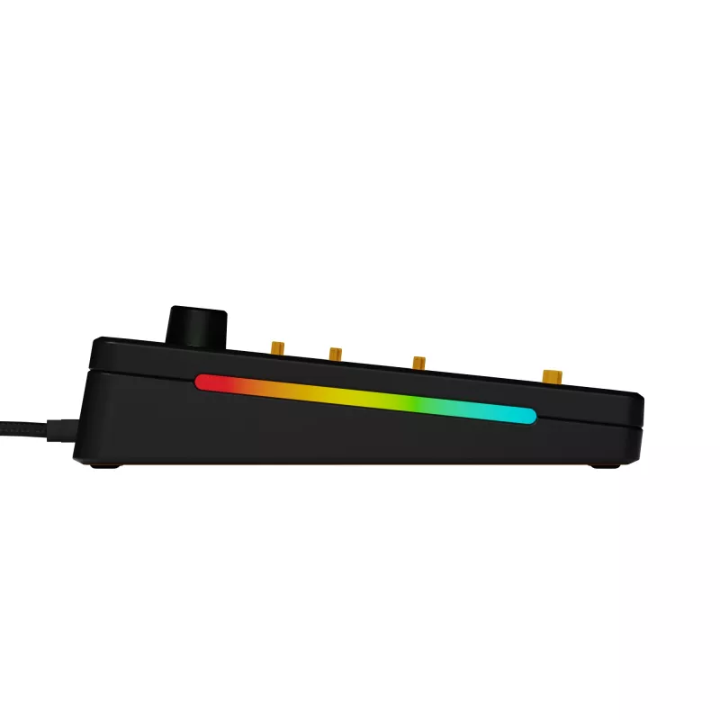 Glorious Gaming GMMK 3 75% Barebones Wired Black - ISO, 75%, Wired, USB, RGB LED, Black