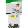 InLine 244 shim/spacer/washer 8 pc(s) Flat washer Rubber