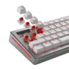 Keyboard switches GLORIOUS Fox HE — 36 pieces, polycarbonate, red translucent, compatible with GMMK 3 HE