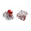 Keyboard switches GLORIOUS Fox HE — 36 pieces, polycarbonate, red translucent, compatible with GMMK 3 HE