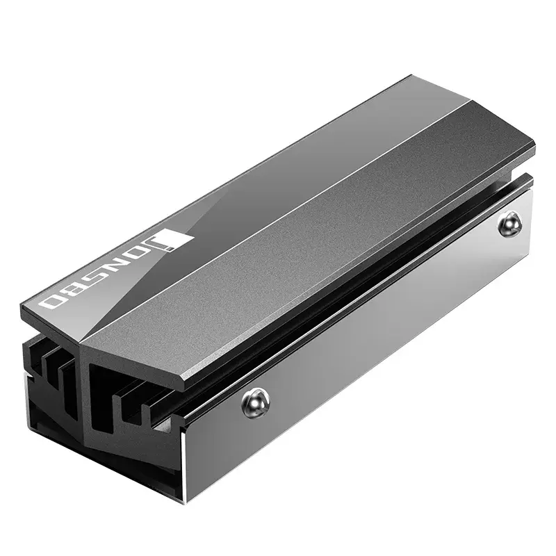 Heatsink/Radiator Jonsbo M.2 GREY Black Grey 1 pc 23.2mm 76.3mm 17.4mm