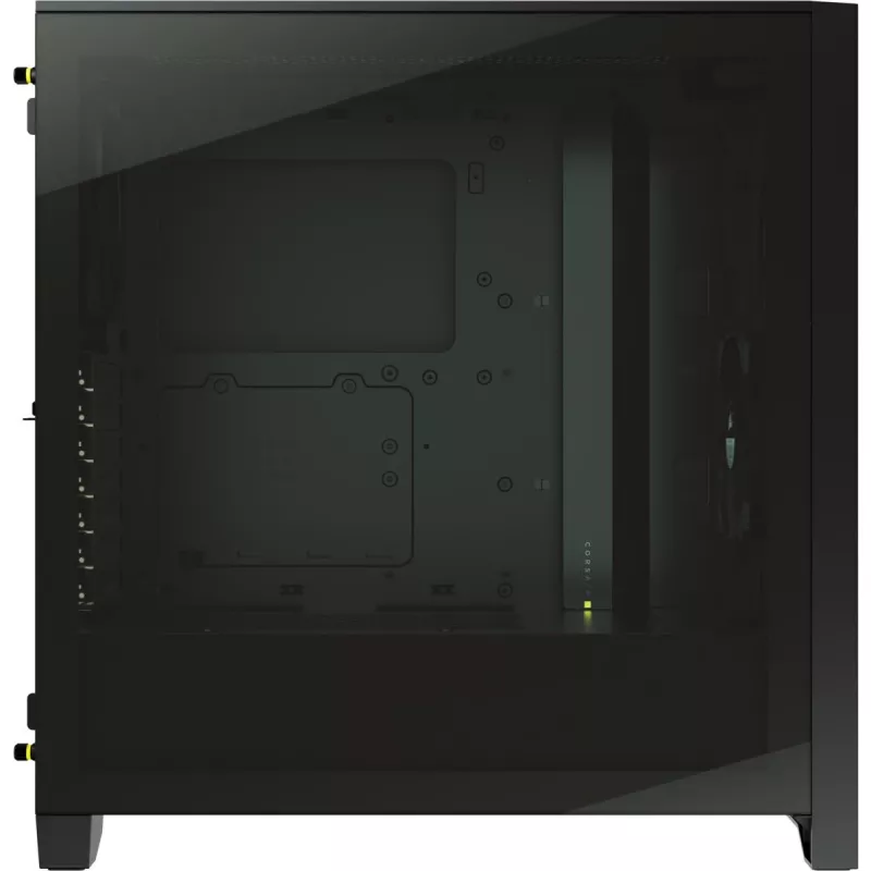 CORSAIR Mid-tower Case - Icue 4000d RGB Airflow - Black