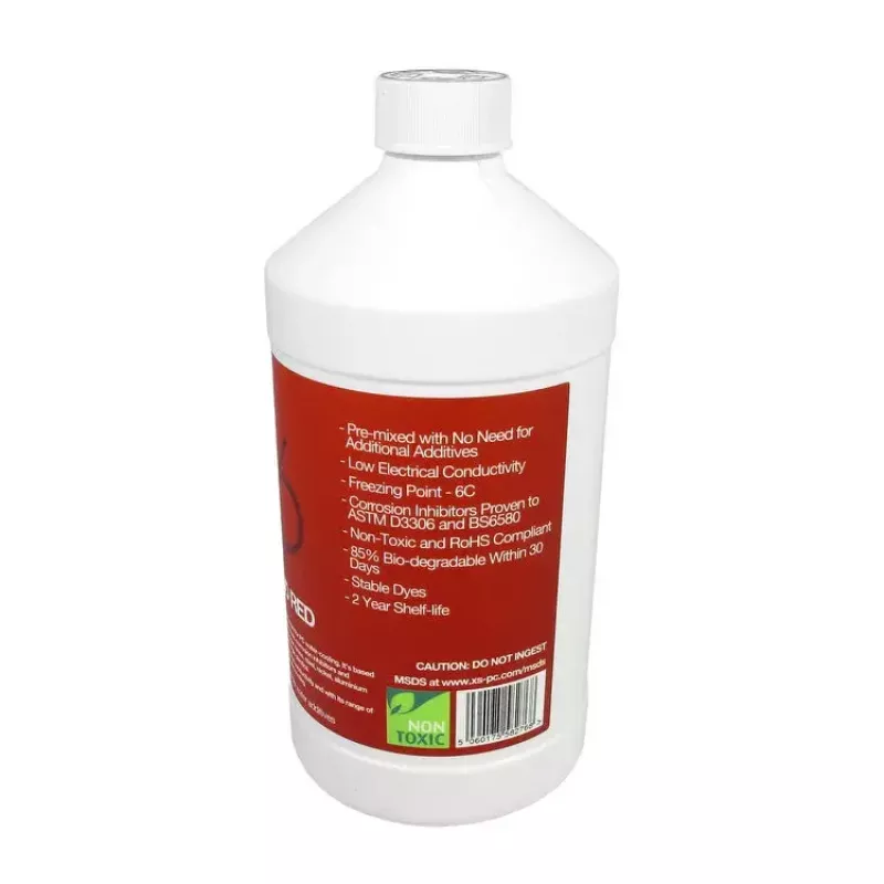 Coolant XSPC EC6, liquid PC cooling coolant, red, 1 L