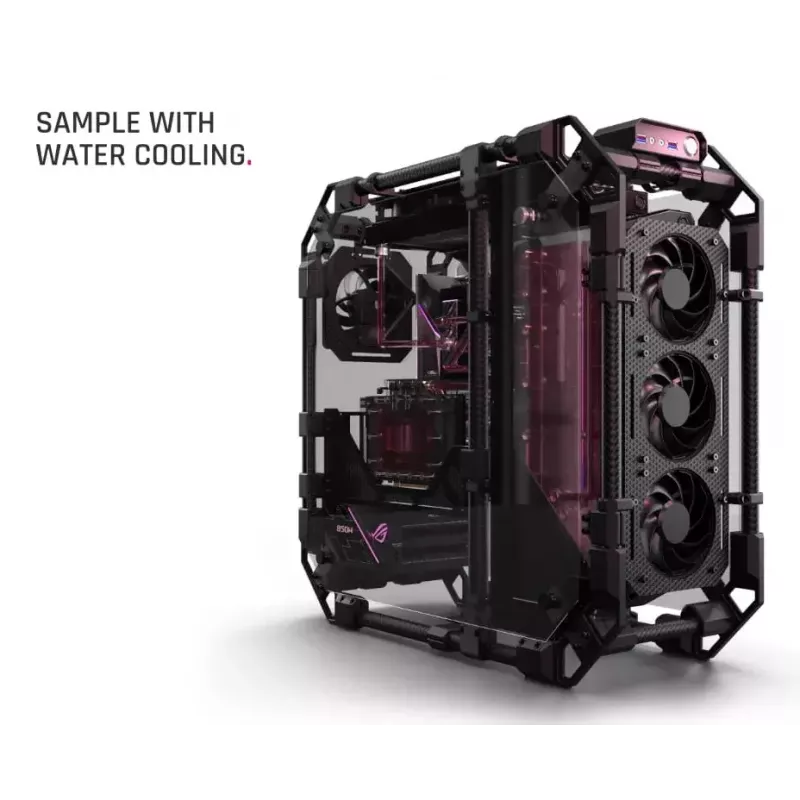 PC Case Alphacool Apex Pro Skeleton Full Tower Black