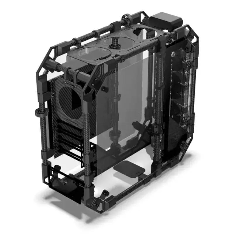PC Case Alphacool Apex Pro Skeleton Full Tower Black