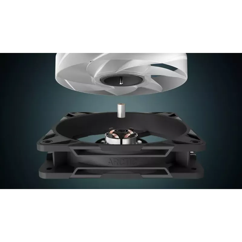 120 mm PWM A‑RGB Case Fans 3-pack, Arctic Freezer P12 Pro A‑RGB — 131 m³/h, Fluid Dynamic Bearing, Black/White options
