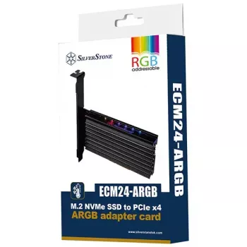Internal M.2 Adapter Silverstone SST-ECM24-ARGB