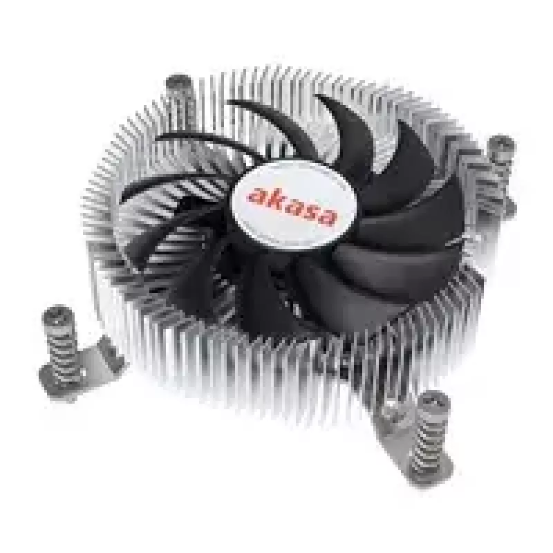 CPU cooler Akasa Al LGA1700 for Thin Mini-ITX — low-profile aluminium heatsink