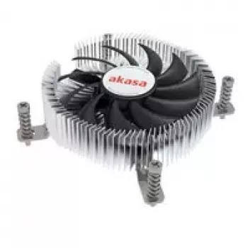 CPU cooler Akasa Al LGA1700 for Thin Mini-ITX — low-profile aluminium heatsink