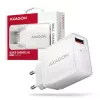 Axagon ACU-QC19W wall charger 1x QC3.0/AFC/FCP/SMART 19W white