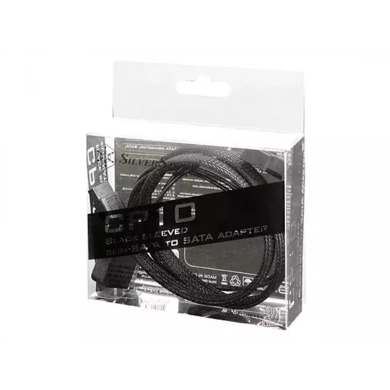 Cable Silverstone CP10 0.5m SATA 6-pin Slimline Male