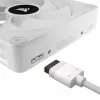 CORSAIR Computer Case Fan 12 Cm White 3pc (co-9051006-ww)