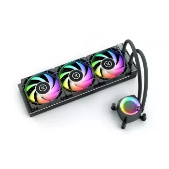 Liquid Cooler EK Water Blocks Nucleus AIO CR360 Lux D-RGB 12 cm Black