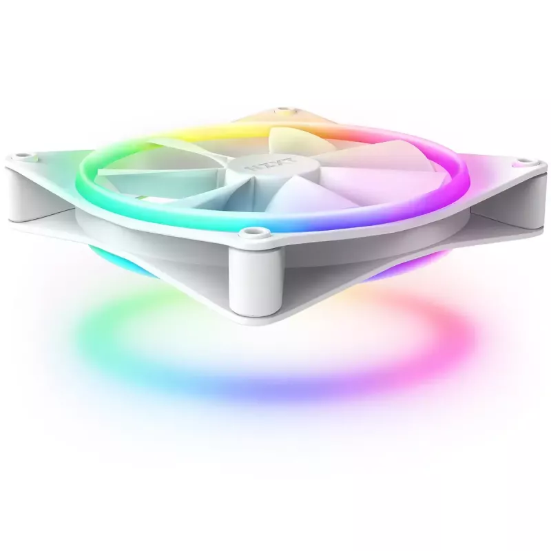 Fan NZXT F120 RGB DUO 12 cm White 500-1800 RPM 2.42 mmH2O