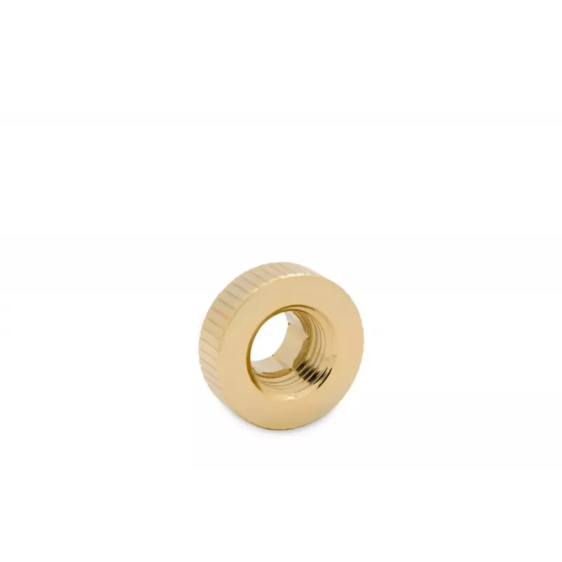 Fitting EK Water Blocks Brass Gold 7mm Height 2.3cm Diameter