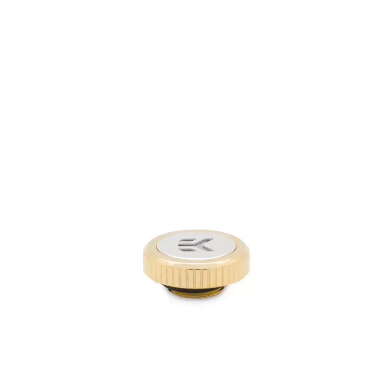 Fitting EK Water Blocks Brass Gold 5.5mm Height 2.3cm Diameter