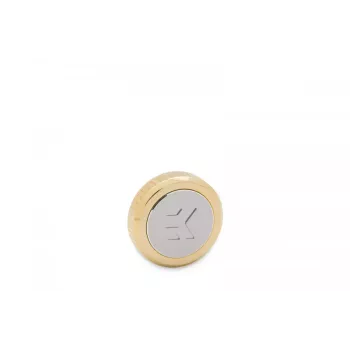 Fitting EK Water Blocks Brass Gold 5.5mm Height 2.3cm Diameter