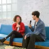 Handheld condenser microphone RØDE Interview Pro — omnidirectional, 48 kHz/32-bit, 32 GB, wireless, max 200 m, black