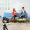 Handheld condenser microphone RØDE Interview Pro — omnidirectional, 48 kHz/32-bit, 32 GB, wireless, max 200 m, black
