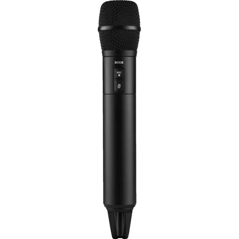 Handheld condenser microphone RØDE Interview Pro — omnidirectional, 48 kHz/32-bit, 32 GB, wireless, max 200 m, black