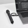 Handheld condenser microphone RØDE Interview Pro — omnidirectional, 48 kHz/32-bit, 32 GB, wireless, max 200 m, black