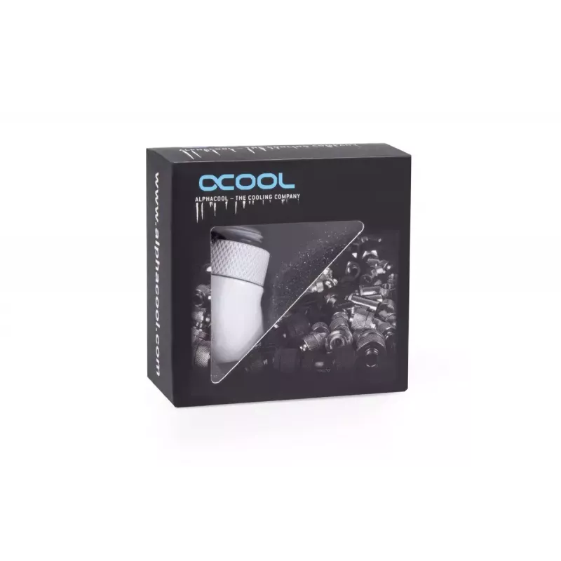Mounting kit Alphacool Eiszapfen angled adaptor 45° rotatable G1/4