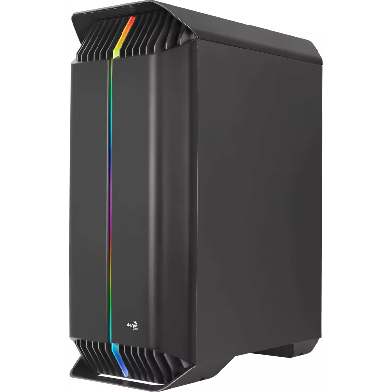 Aerocool GLADIATOR DUO ATX Gaming Case 3x ARGB 12cm Fans, Midi Tower, PC, Black, ATX, micro ATX, Mini-ITX, ABS, SPCC, Gaming