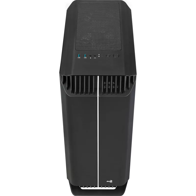 Aerocool GLADIATOR DUO ATX Gaming Case 3x ARGB 12cm Fans, Midi Tower, PC, Black, ATX, micro ATX, Mini-ITX, ABS, SPCC, Gaming