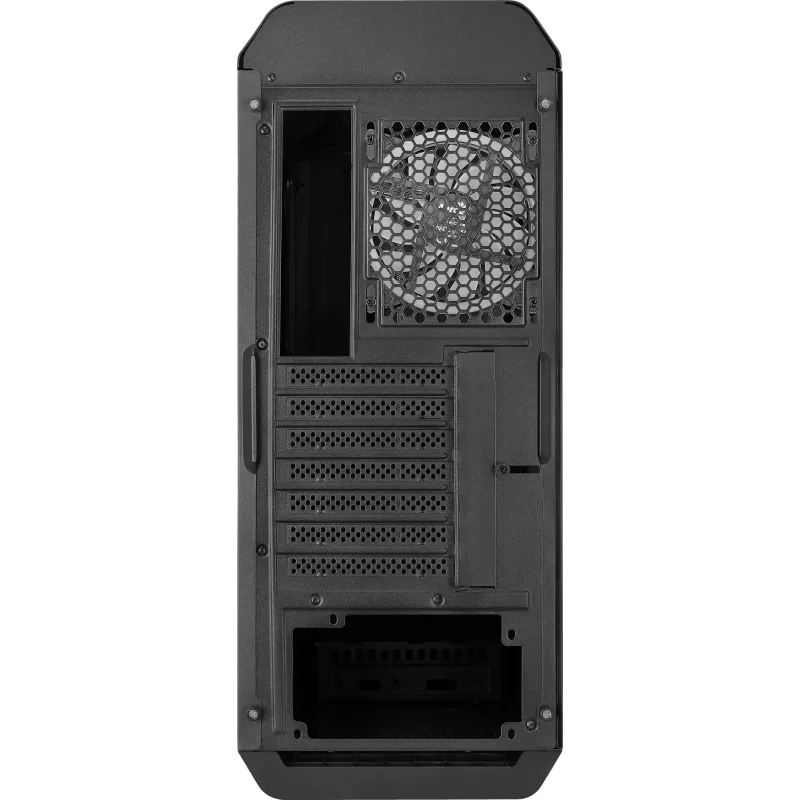Aerocool GLADIATOR DUO ATX Gaming Case 3x ARGB 12cm Fans, Midi Tower, PC, Black, ATX, micro ATX, Mini-ITX, ABS, SPCC, Gaming