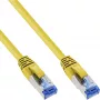 InLine Patch Cable S/FTP PiMF Cat.6A halogen free 500MHz yellow 3m
